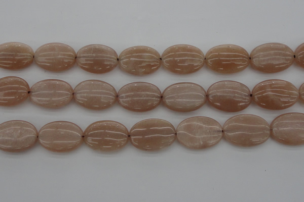 CMS964 15.5 inches 13*18mm oval A grade moonstone beads