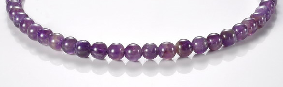 CNA02 8mm round AB grade natural amethyst quartz beads Wholesale