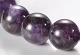 CNA07 AB grade natural amethyst 18mm round quartz bead Wholesale