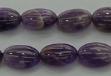 CNA1036 15.5 inches 8*12mm oval dogtooth amethyst beads wholesale