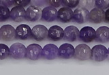 CNA1070 15.5 inches 4mm faceted round dogtooth amethyst beads