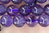 CNA1136 15.5 inches 6mm round amethyst gemstone beads wholesale