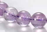 CNA12 15mm round A- grade natural amethyst beads Wholesale