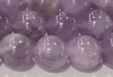 CNA1232 15.5 inches 10mm round lavender amethyst gemstone beads