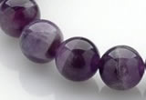 CNA15 15 inch 12mm round natural amethyst quartz beads Wholesale