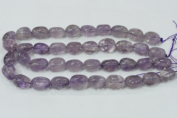 CNA203 15.5 inches 14*20mm nugget natural amethyst beads