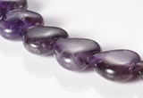 CNA26 14*14mm heart AB- grade natural amethyst beads Wholesale