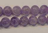 CNA300 15.5 inches 8mm round natural lavender amethyst beads