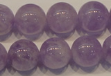 CNA304 15.5 inches 16mm round natural lavender amethyst beads