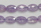 CNA329 15.5 inches 10*14mm faceted oval natural lavender amethyst beads