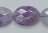 CNA333 15.5 inches 22*30mm faceted oval natural lavender amethyst beads