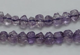 CNA39 15.5 inches 6*9mm pig-shaped grade A natural amethyst beads