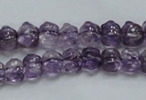 CNA40 15.5 inches 8*11mm pig-shaped grade A natural amethyst beads