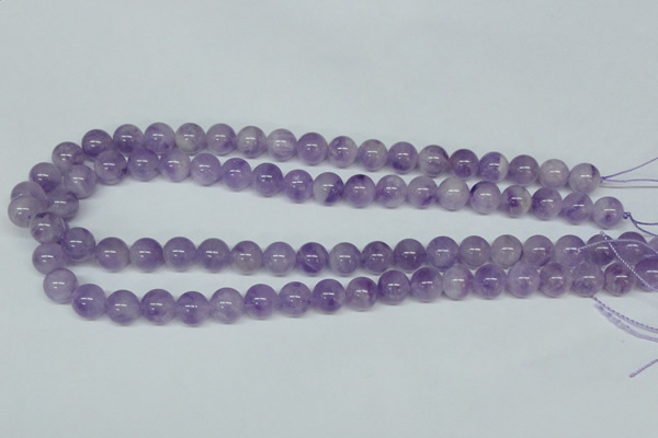 CNA402 15.5 inches 8mm round natural lavender amethyst beads