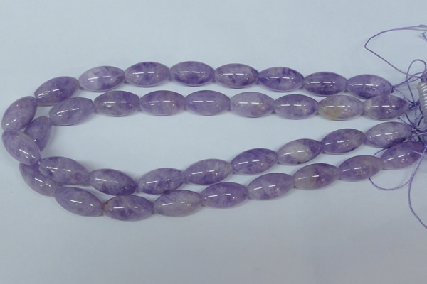 CNA413 15.5 inches 12*22mm rice natural lavender amethyst beads