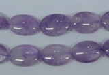 CNA446 15.5 inches 13*18mm oval natural lavender amethyst beads