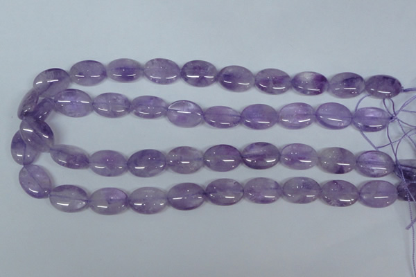 CNA446 15.5 inches 13*18mm oval natural lavender amethyst beads