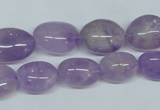 CNA465 15.5 inches 10*14mm nugget natural lavender amethyst beads