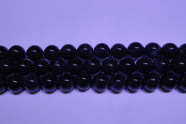 CNA564 15.5 inches 12mm round AA grade natural dark amethyst beads