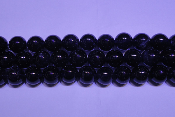 CNA566 15.5 inches 16mm round AA grade natural dark amethyst beads