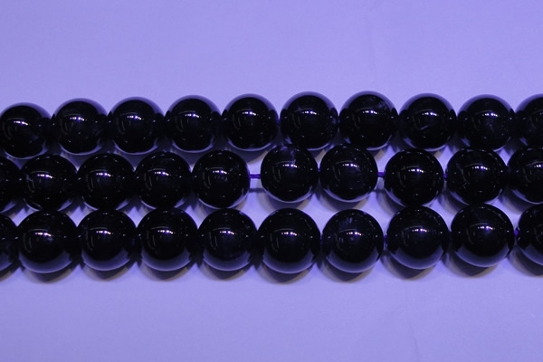 CNA577 15.5 inches 18mm round AAA grade natural dark amethyst beads