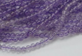 CNA65 15.5 inches 6mm round grade A natural amethyst beads