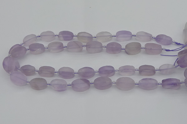 CNA723 15.5 inches 9*16mm oval amethyst gemstone beads wholesale