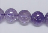 CNA806 15.5 inches 16mm round natural light amethyst beads