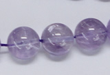 CNA808 15.5 inches 20mm round natural light amethyst beads