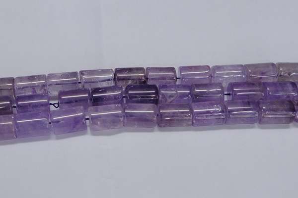 CNA815 15.5 inches 15*20mm tube natural light amethyst beads