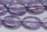 CNA833 15.5 inches 15*20mm oval natural light amethyst beads