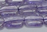 CNA852 15.5 inches 13*18mm rectangle natural light amethyst beads