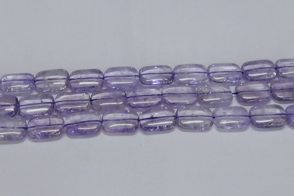 CNA853 15.5 inches 15*20mm rectangle natural light amethyst beads