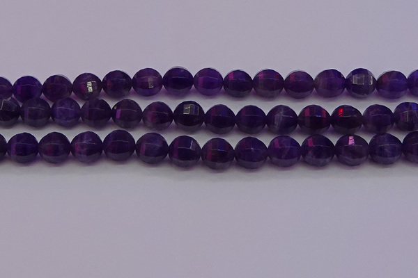 CNA934 15.5 inches 12mm pumpkin amethyst gemstone beads