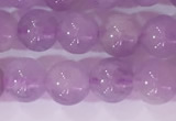 CNA952 15.5 inches 6mm round natural lavender amethyst beads