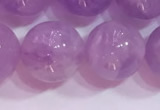 CNA956 15.5 inches 12mm round natural lavender amethyst beads