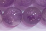 CNA957 15.5 inches 14mm round natural lavender amethyst beads