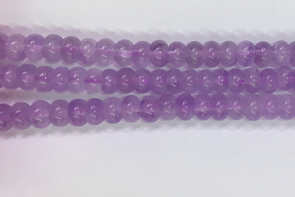 CNA969 15.5 inches 5*8mm faceted rondelle lavender amethyst beads