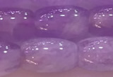 CNA975 15.5 inches 8*12mm drum natural lavender amethyst beads