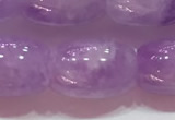 CNA976 15.5 inches 10*14mm drum natural lavender amethyst beads