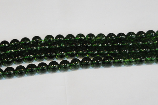 CNC444 15.5 inches 12mm round dyed natural white crystal beads