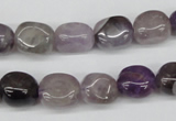 CNG04 15.5 inches 9*12mm nuggets amethyst gemstone beads