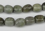 CNG05 15.5 inches 9*12mm nuggets labradorite gemstone beads