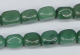 CNG08 15.5 inches 9*12mm nuggets green aventurine beads