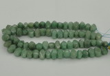 CNG1030 10*14mm - 13*18mm faceted nuggets green aventurine beads