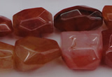 CNG1040 15.5 inches 13*18mm - 15*20mm faceted nuggets carnelian beads