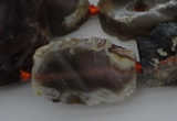 CNG1052 15.5 inches 15*25mm - 30*40mm nuggets agate gemstone beads