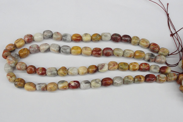 CNG11 15.5 inches 9*12mm nuggets agate gemstone beads