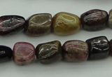 CNG1107 15.5 inches 8*12mm - 10*14mm nuggets tourmaline beads