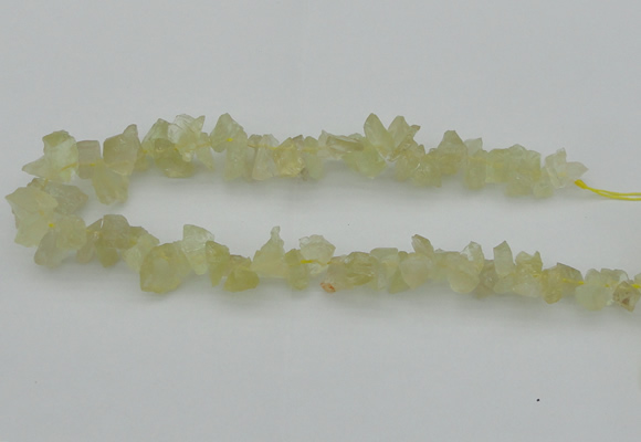 CNG1116 15.5 inches 8*12mm - 13*18mm nuggets lemon quartz beads